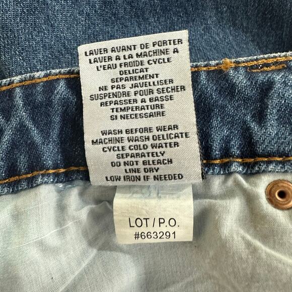 Tribal‎ Jeans Distressed Straight Women’s Size 8 Blue Denim High Rise Cotton - Picture 8 of 8